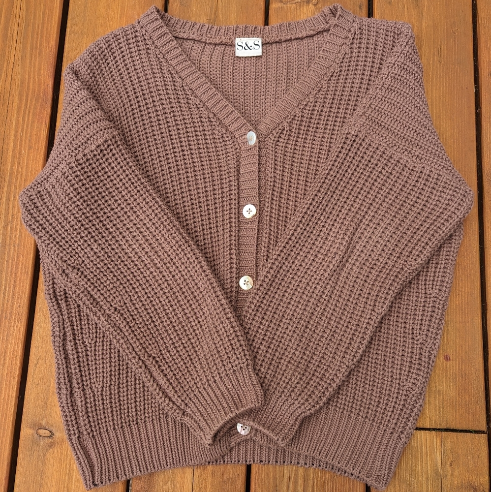 Summer and Storm Knit Cardigan